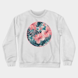 Coral Jade Aloha Crewneck Sweatshirt